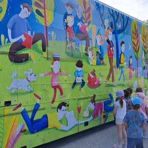 OBISK NOVEGA BIBLIOBUSA