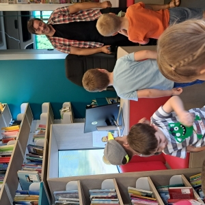 OBISK NOVEGA BIBLIOBUSA