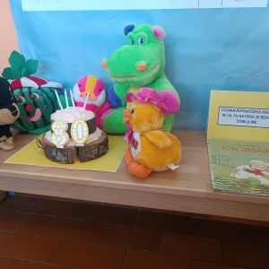 Razstava "Ciciban praznuje 80 let" Razstava "Ciciban praznuje 80 let"