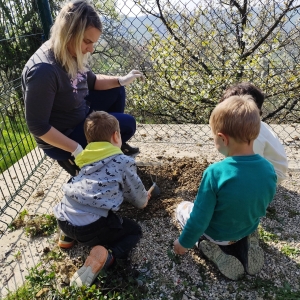 Dišeča zelišča v našem vrtcu