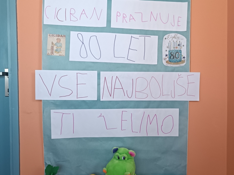 Razstava "Ciciban praznuje 80 let"