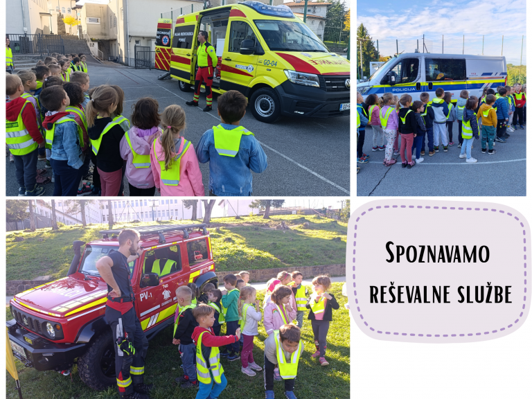 Spoznavali smo reševalne službe