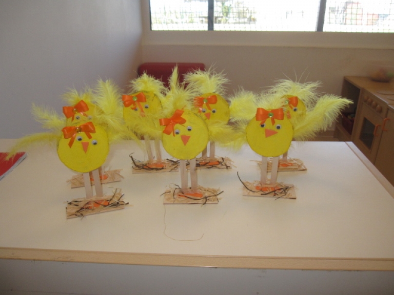 Velikonočno ustvarjanje pri Ježkih
